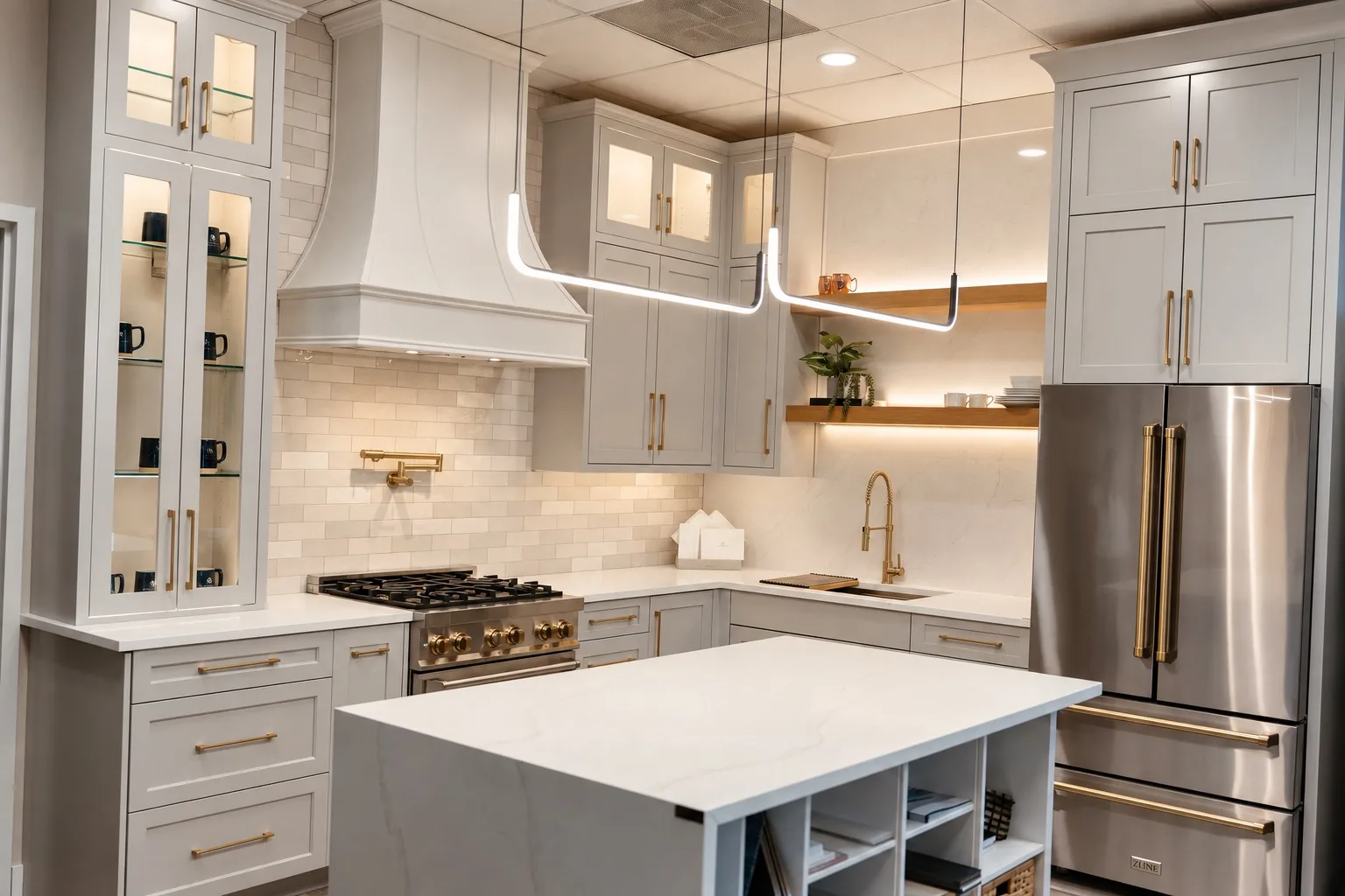 Luxury modern kitchen remodel in Tampa, FL